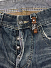 GAS Jeans Vintage Wash Straight Leg Denim Jeans (W:31) (L:41)