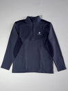 Black Yak Navy Quarter Zip Fleece Top –(M)