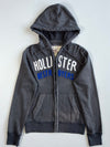 Hollister “Destroyers” Grey Zip-Up Hoodie (S)