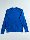 Tommy Hilfiger Royal Blue Pima Cotton Cashmere Crewneck Sweater (L)