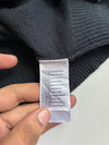The North Face Contrast Collar Knit Sweater – Black/Teal (XL)