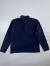 Lacoste L1312 Classic Crocodile Logo Long Sleeve Pique Polo Shirt Navy Blue (XL)