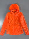 Kappa Neon Orange Hooded Windbreaker Jacket – Size (XS)