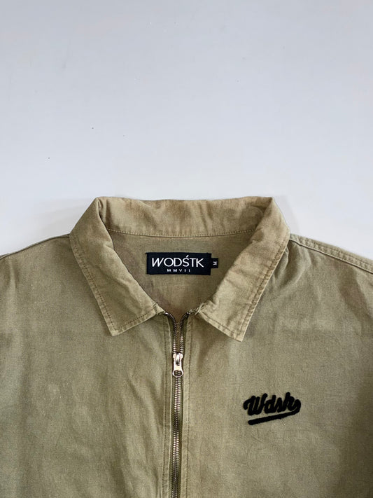 WODSTK  Ombre Dip-Dye Harrington Jacket (L)
