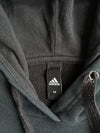 Adidas Black Marble Print Big Logo Hoodie  woman’s – (S)