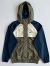 Vintage Nike Olive & Navy Hooded Nylon Jacket (L)