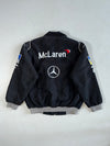 Vintage McLaren Mercedes F1 Racing Jacket – Black – Michelin / Siemens Mobile Sponsors (L)