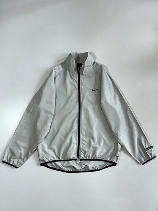 Nike Clima-Fit Silver Windbreaker Jacket (L)