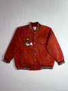 Nature Noah Patchwork Quilted Varsity Jacket  (XL)