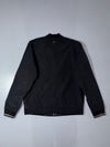 MLB New York Yankees Snap-Button Varsity Bomber Jacket – Black (L)