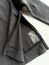 Adidas Black Crewneck Sweatshirt (Zip Hem Pockets) (M)