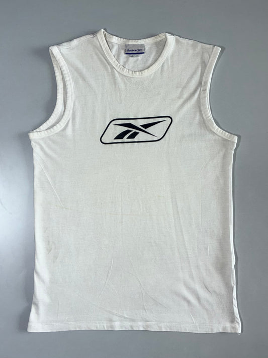 Reebok Classic White Muscle Tank (M)