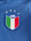 Roots Italia 'ITA' Crest Zip-Up Hoodie – Azzurri Blue (S)