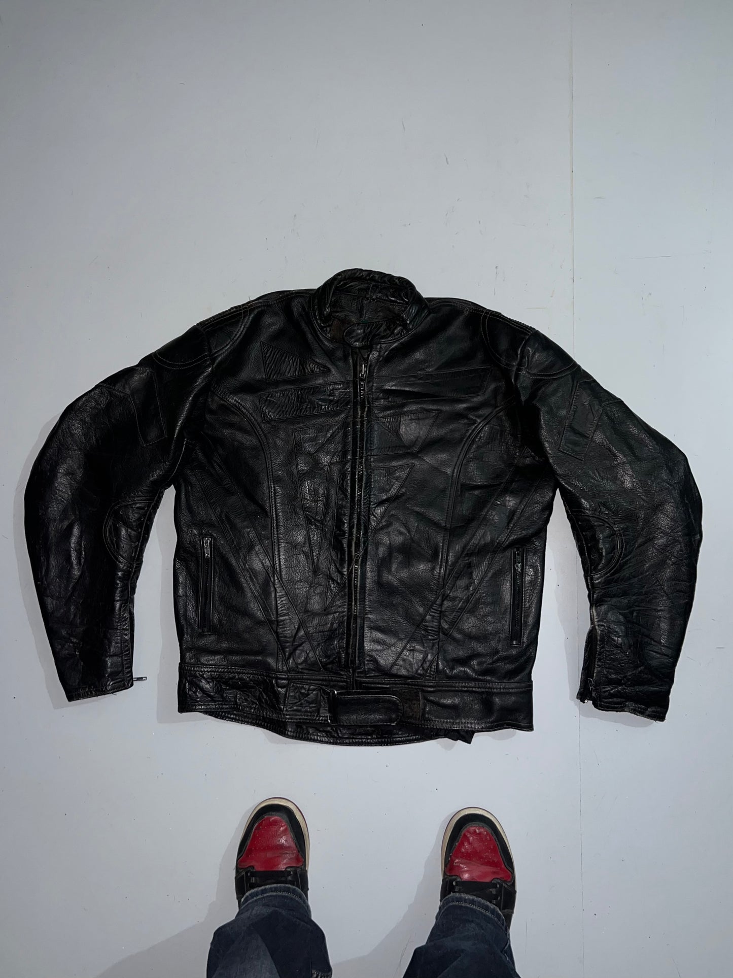 !Super Premium Original Leather (RARE)  Jacket #Ultra Premium (2XL)