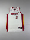 Adidas NBA Authentics Miami Heat #3 Dwyane Wade Home Jersey (L/XL)