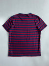 Polo Ralph Lauren | Custom Slim Fit Striped Tee Navy/Maroon | (L)