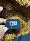 NBA Knicks Sherpa Hoodie — Brown  (XL)