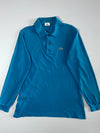 Lacoste Vintage Teal Long Sleeve Pique Polo Men’s  (L)