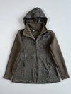 The North Face Ribbed-Sleeve Hooded Fleece Women’s (M)