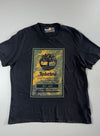 Timberland Camo Graphic Logo Tee — Black (2XL)