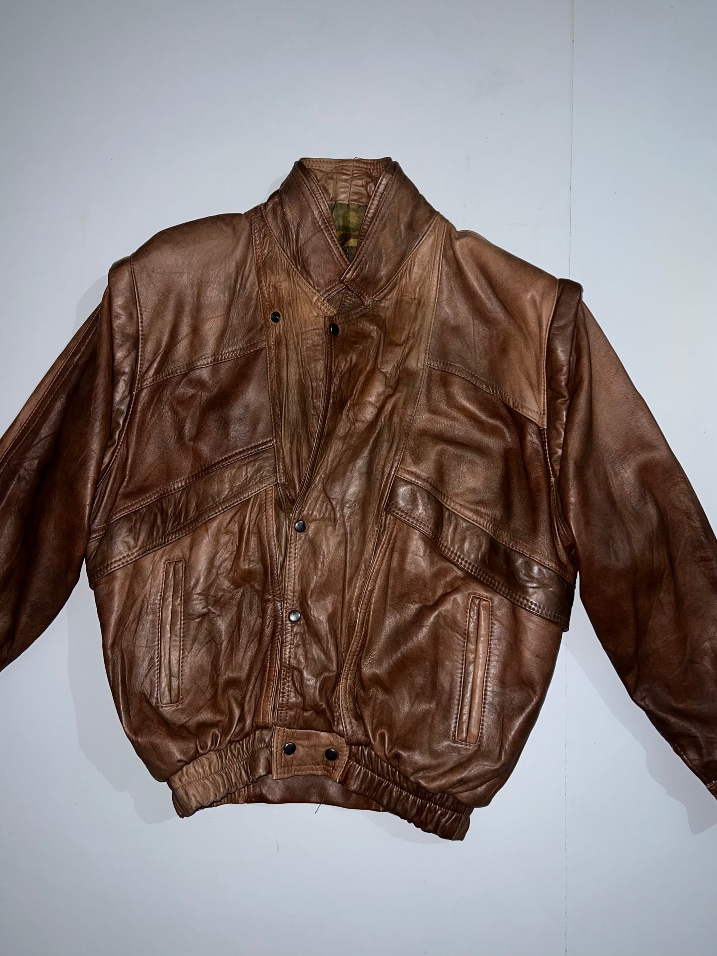 ZSuper Premium (RARE) Original Leather Jacket (Detachable Arms) (L)