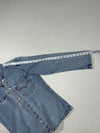 Vintage Shuagma Light Wash Snap Button Denim Jacket (S)