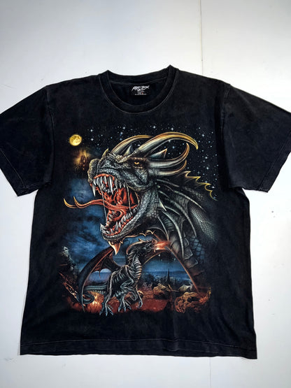 !                                                                        Big dinosaur 🦖 Rare Vintage tee(L/Xl)