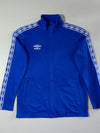 Umbro Royal Blue Diamond Taped Track Jacket (M)
