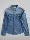 Hollister Western Denim Pearl Snap Shirt (M)