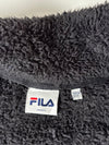 Fila Sherpa Fleece Full-Zip Jacket Black, (S)