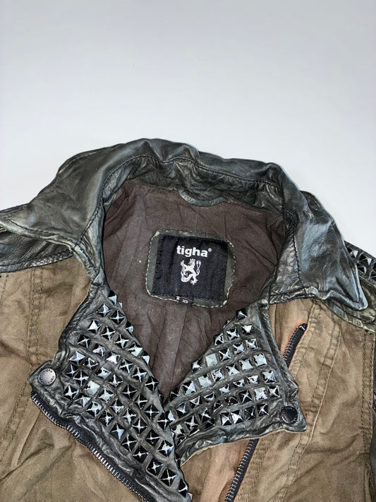 Tigha Original Premium Pure Leather Jacket (XS)