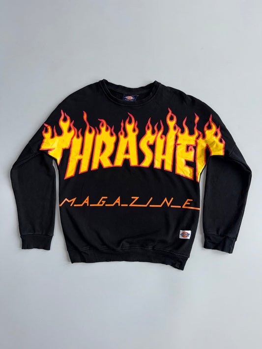 Thrasher Magazine x Dickies Flame Logo Sweatshirt (S)