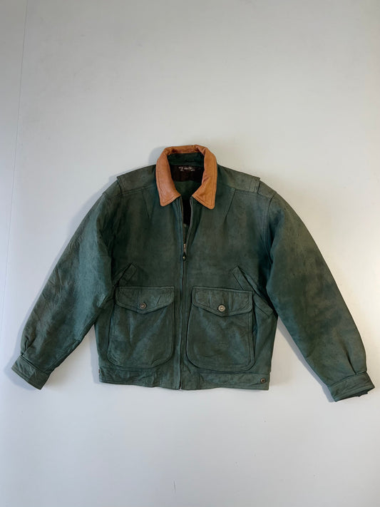 ZSuper Premium Original Vintage Leather Jacket (L)