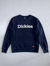 Dickies Since 1922 Spellout Logo Crewneck Sweatshirt  Navy Blue (L)