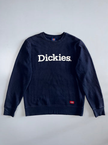 Dickies Since 1922 Spellout Logo Crewneck Sweatshirt  Navy Blue (L)