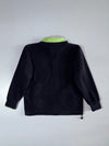 The North Face Denali Fleece Jacket (Black/Green) – Kids/Youth (M)