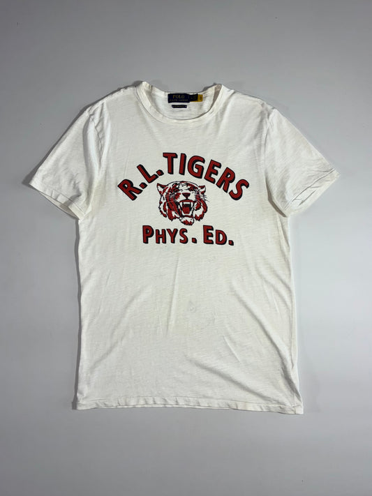 Polo Ralph Lauren “R.L. Tigers Phys. Ed.” Graphic Tee – White (M)
