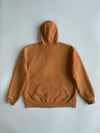 Carhartt Brown Full-Zip Thermal Lined Hoodie (Xl)