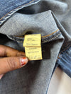 Vintage JS New York Blue Denim Patch Embroidered Shirt Woman’s  (S)
