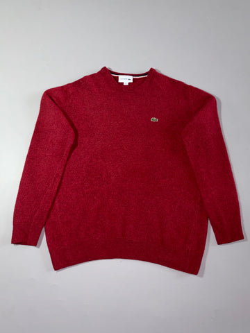 Lacoste Wool-Blend Crewneck Sweater – (L)