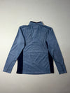 Vintage Columbia Blue Quarter Zip Fleece Pullover (S)