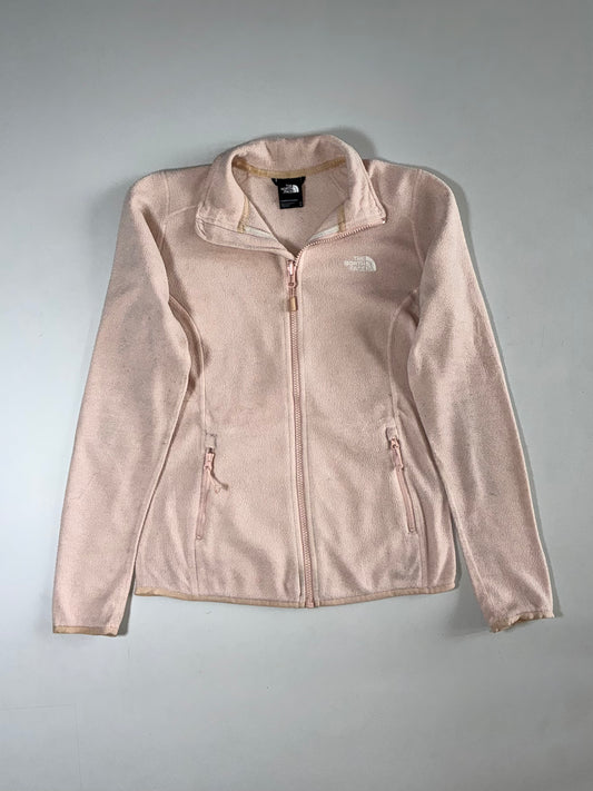 The North Face Women's Pink Full-Zip Fleece Jacket – (XS)