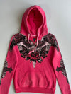 Spicyholic Y2K Rhinestone Graphic Hoodie (S)