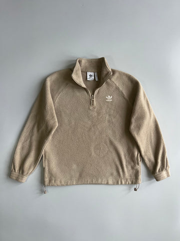 Adidas Originals | Sherpa Fleece Quarter-Zip Sweatshirt (L)