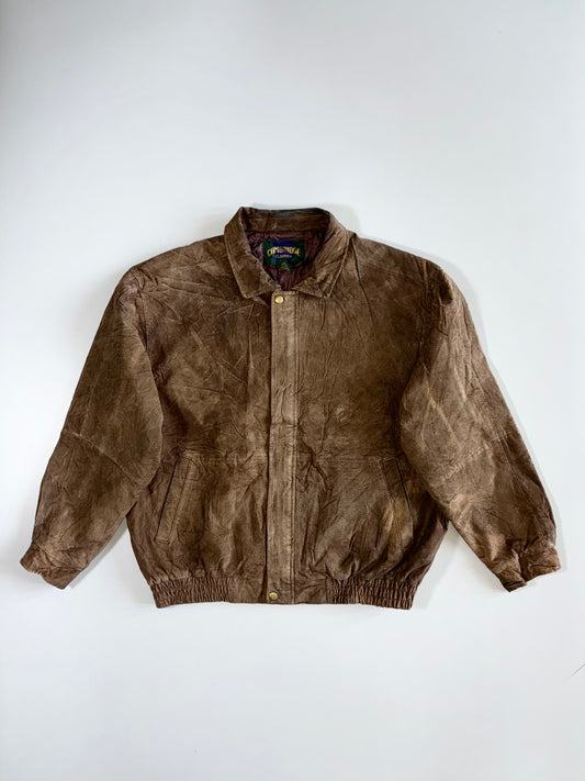 Cambridge Classic Premium Original Pure Leather Jacket (2XL)