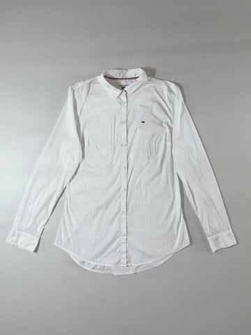 Tommy Jeans White Button-Down Shirt Women’s (S)