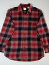 Levi’s Shadow Plaid Flannel Shirt – Red & Black (S)