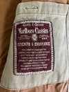Vintage Marlborn Classic’s Original Hard Cotton Jacket W/ Leather Collar RARE (L)