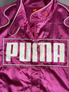 Puma Pink Metallic Racing Jacket  (S)