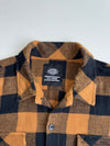 Dickies Buffalo Check Flannel Shirt – Brown/Black(2XL)